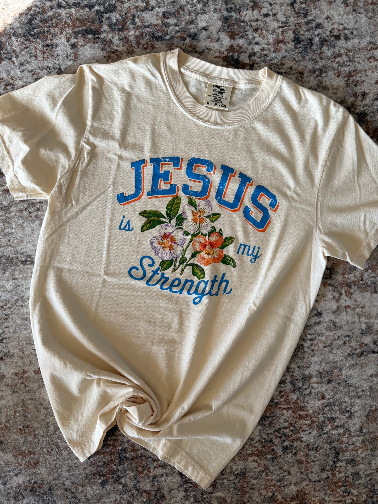Jesus is my strength Ships next day!