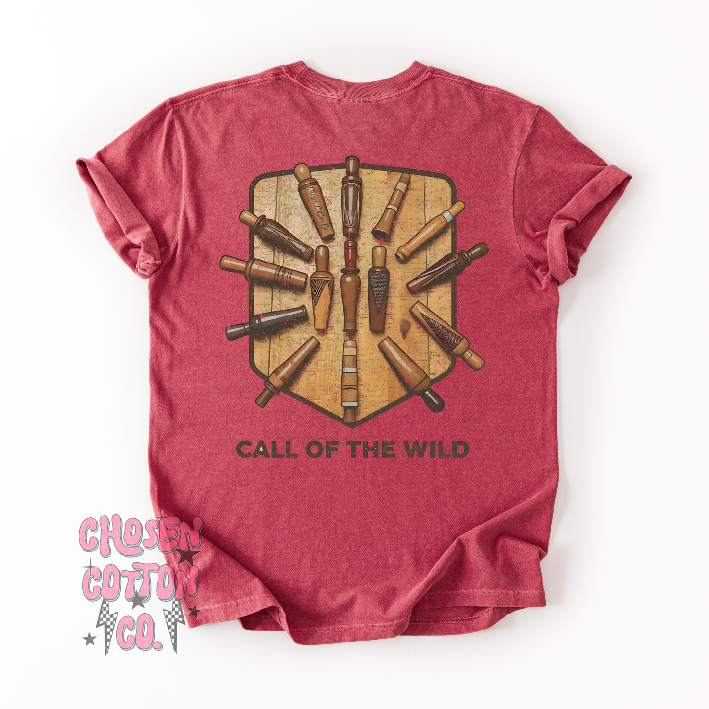 Call of the wild Comfort Colors Crimson
