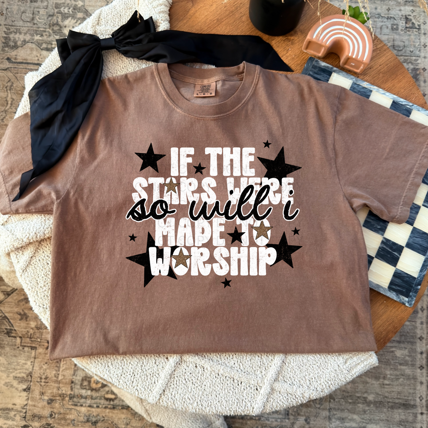 Made to worship Comfort Colors Espresso