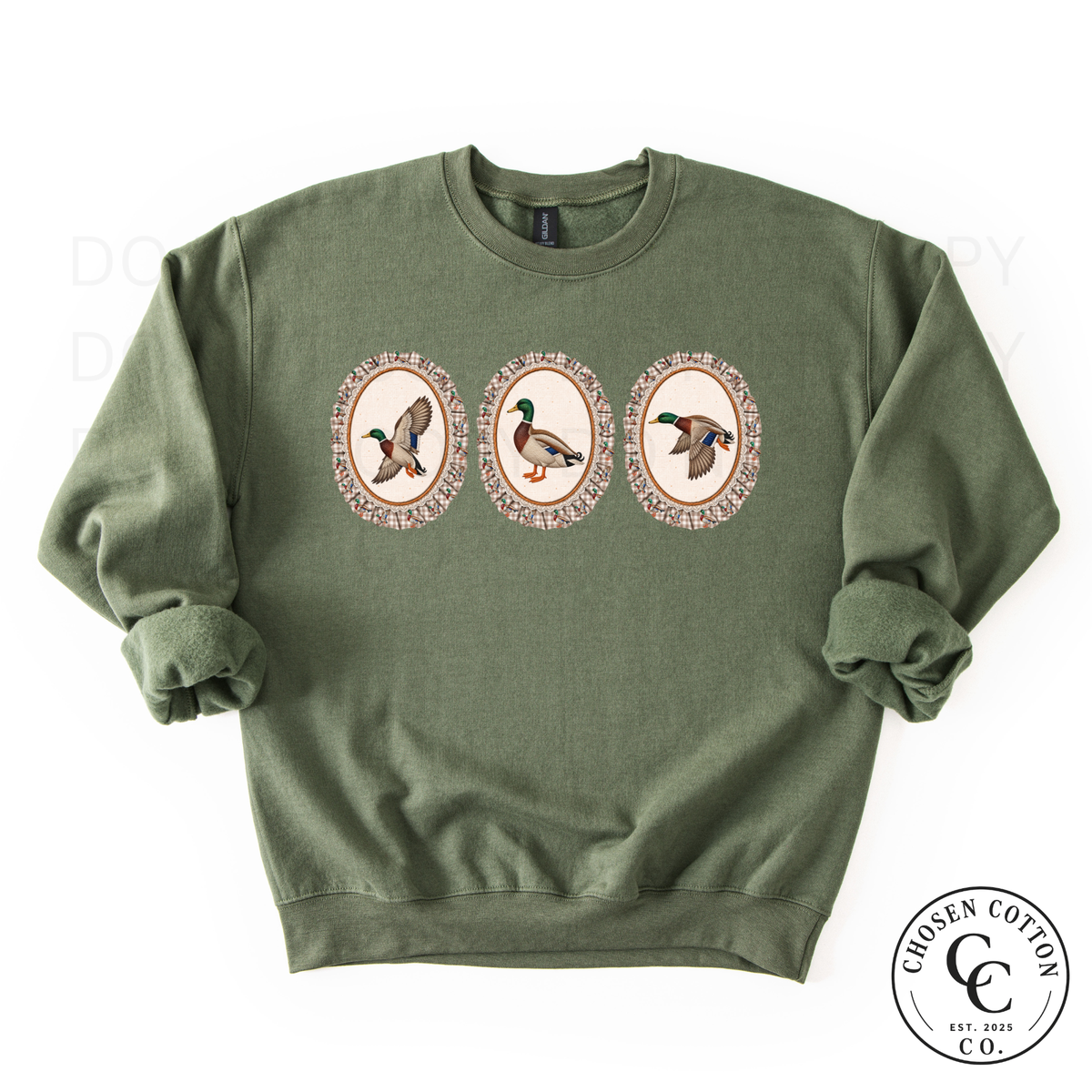 Mallard Faux Embroidery