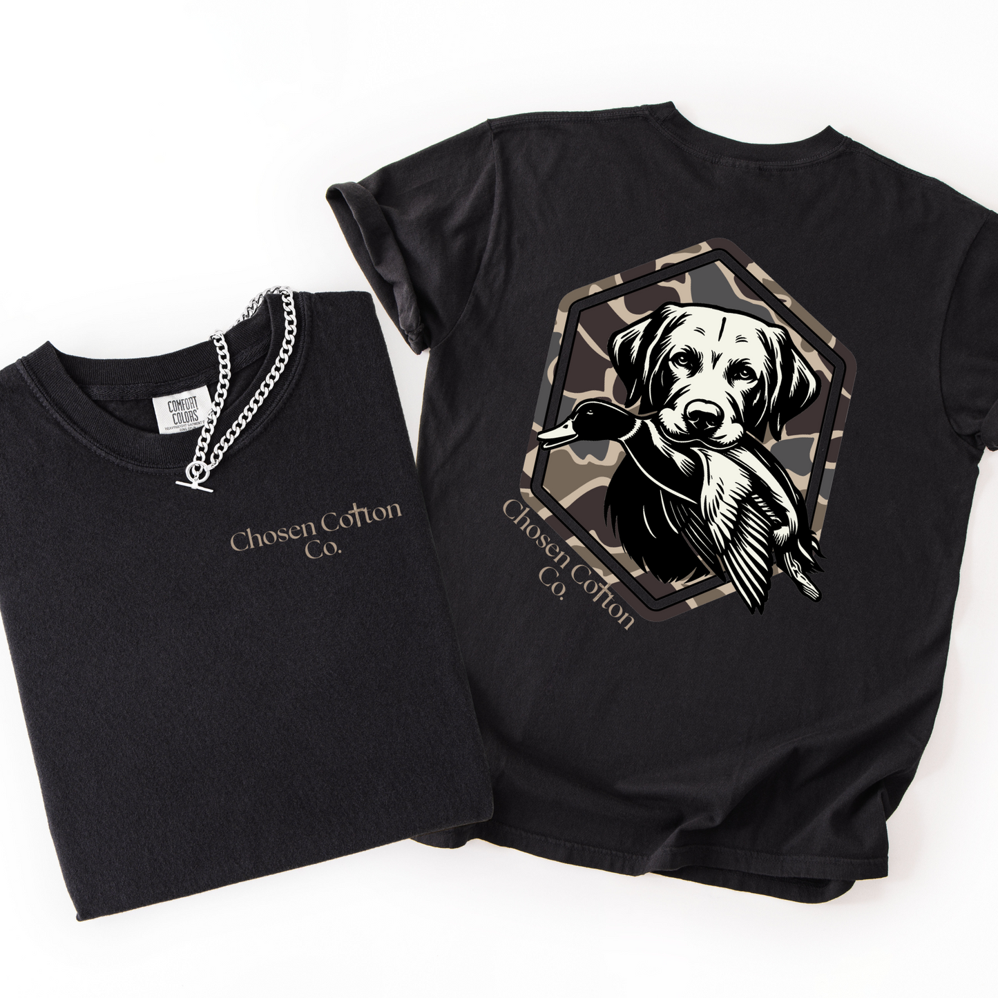 Retriever Duck Dog Logo