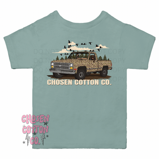 Camo Truck Dusty Blue