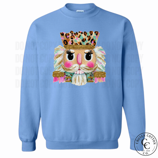 Preppy Nutcracker sweatshirt