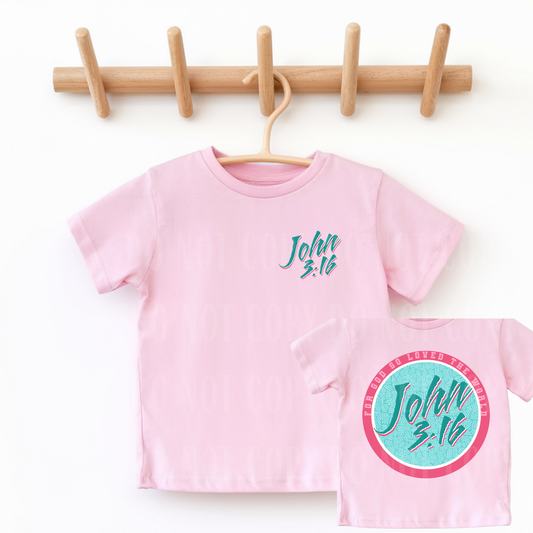 John 3:16 Pink Camo