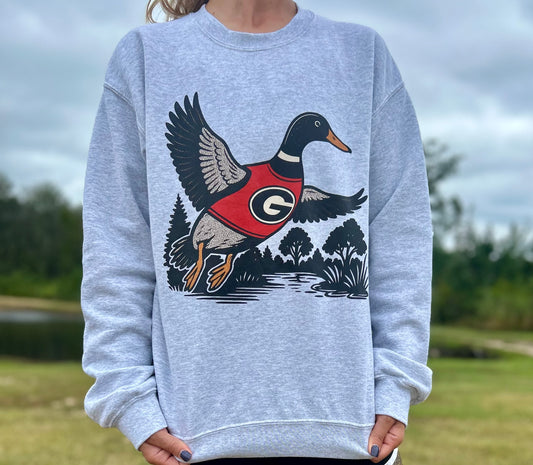 GA Duck sweatshirt
