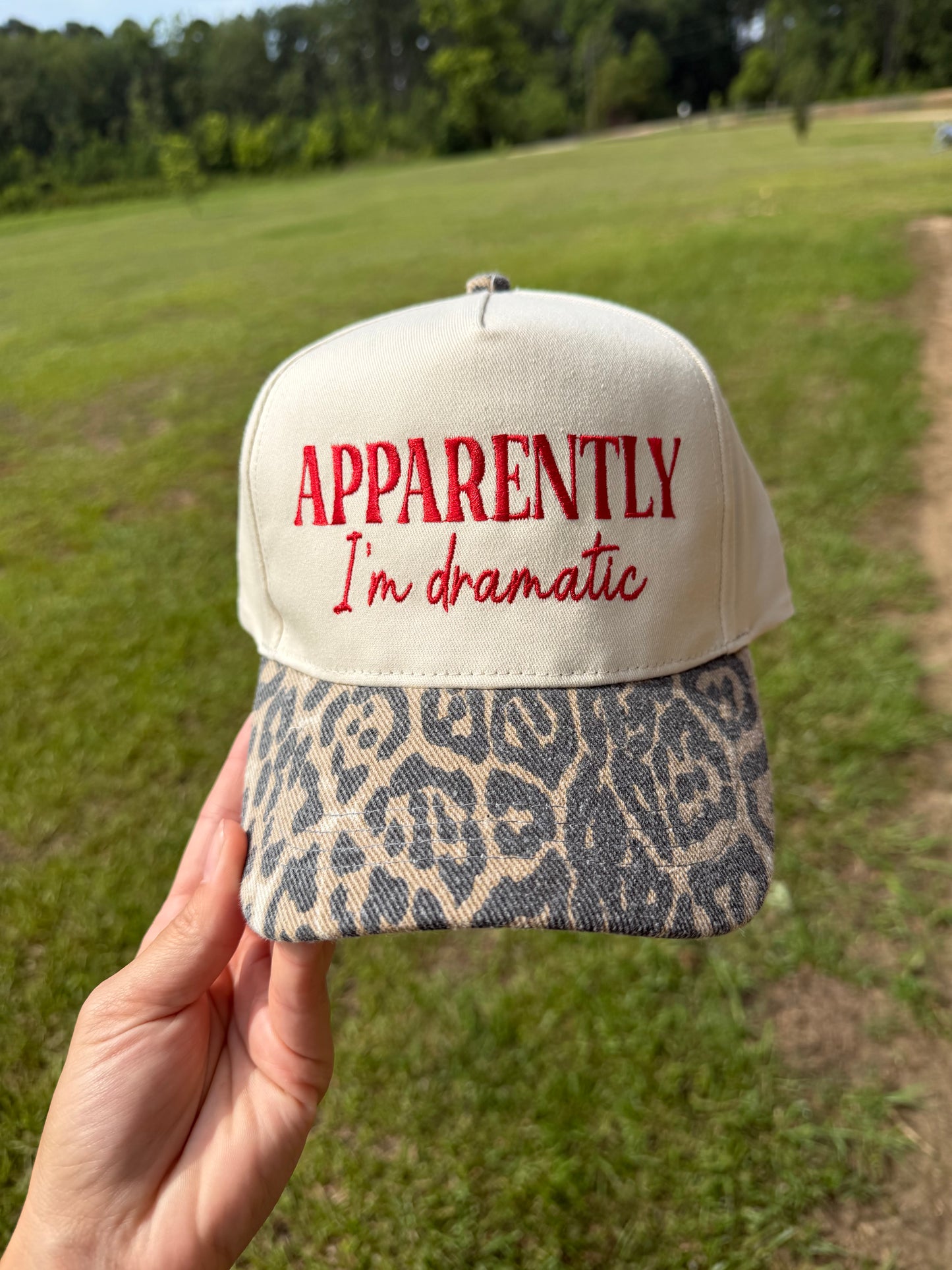 Apparently I’m Dramatic Trucker Hat