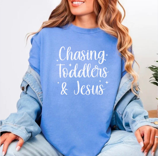 Chasing toddlers & Jesus