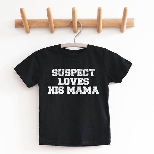 Suspect Loves His Mama
