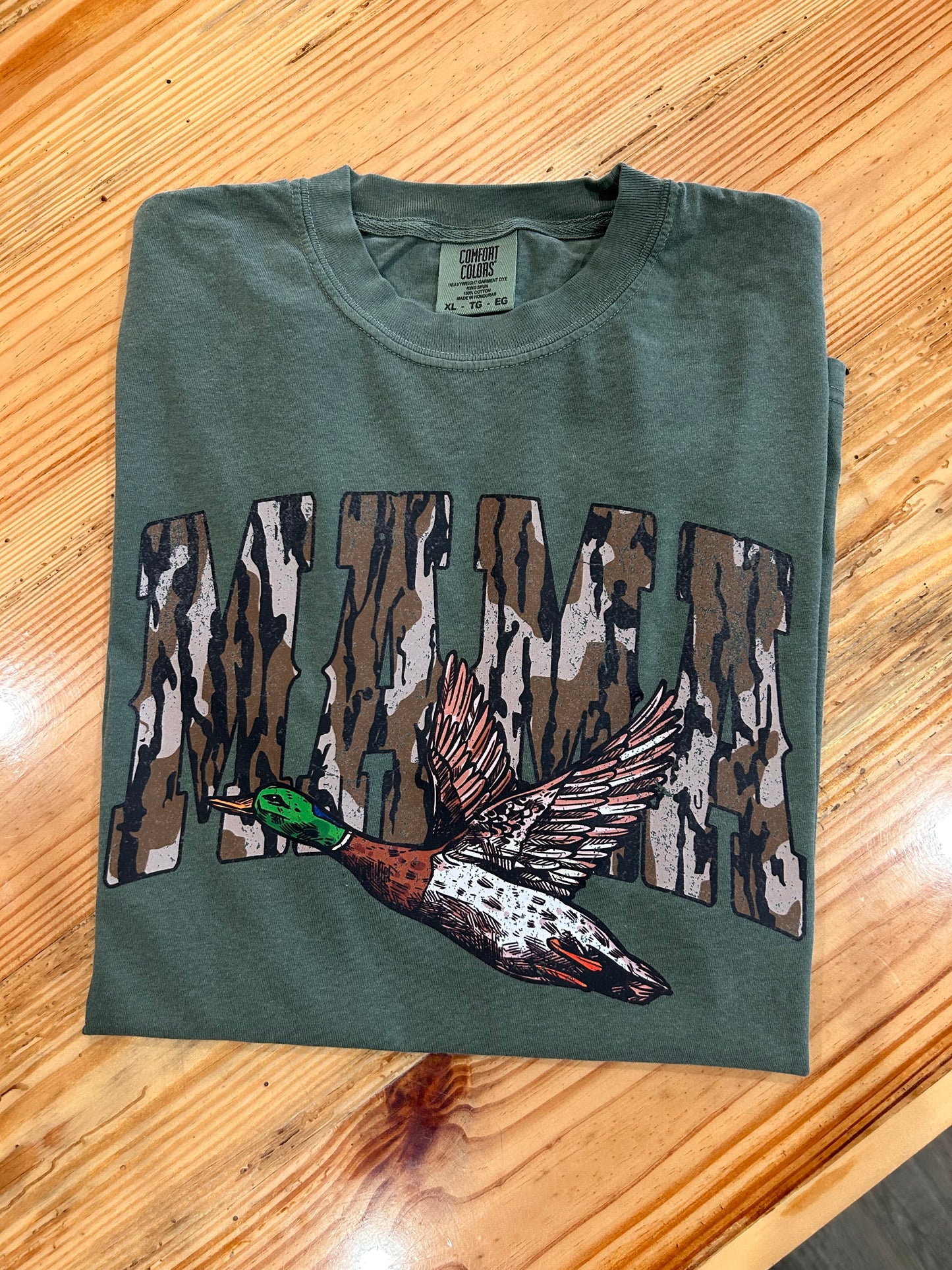 Camo Mama Duck CC Sage