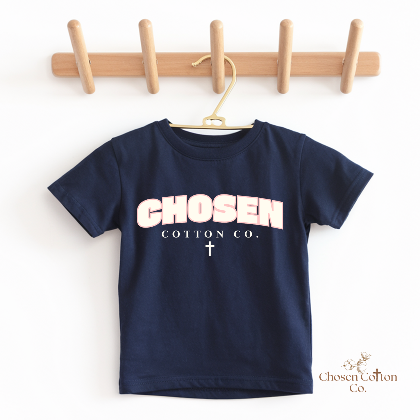 Chosen Cotton Co. Logo Pink