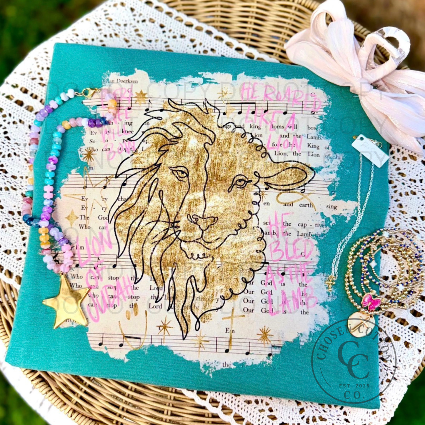 Lion of Judah CC Seafoam