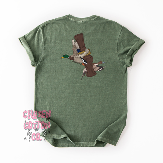 Duck Call Comfort Colors Moss