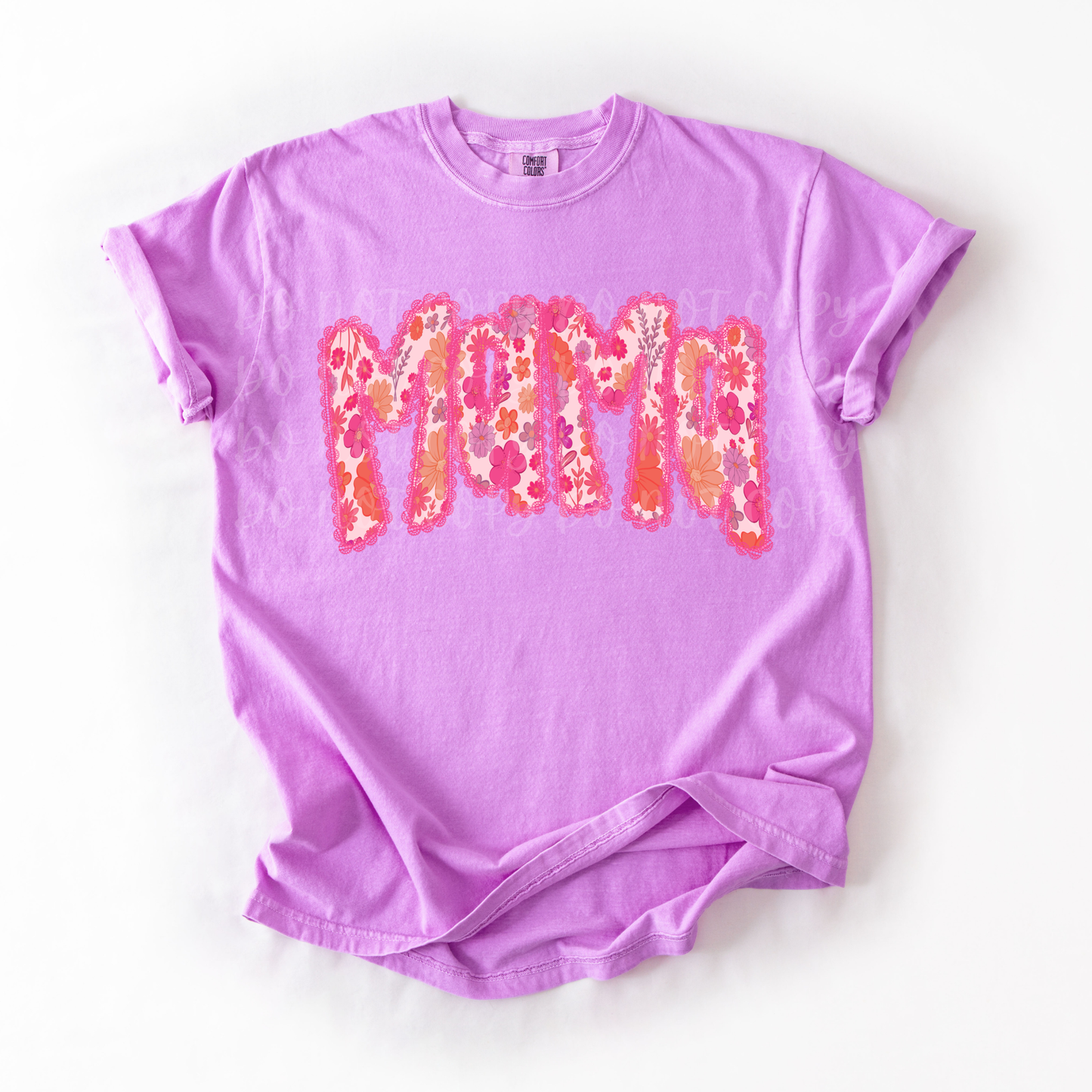 Floral Mama CC Neon Violet