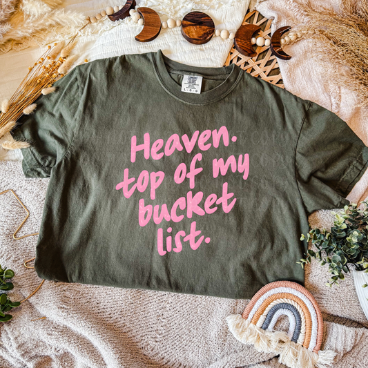 Bucket list CC Sage