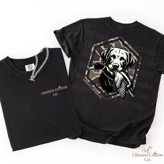 Retriever Duck Dog Logo