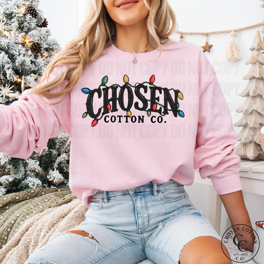 Christmas Chosen Cotton Co. sweatshirt