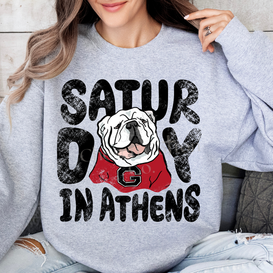 Saturday in Athens sweatshirt