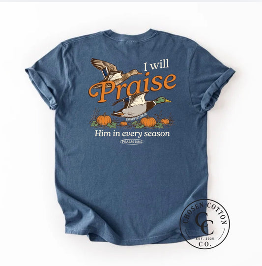 I will praise him CC Denim
