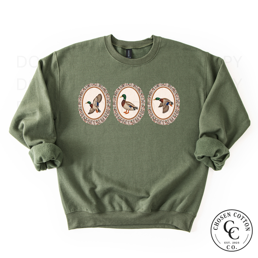 Mallard Faux Embroidery