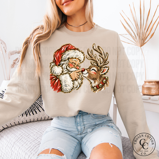 Santa Boop Sweatshirt