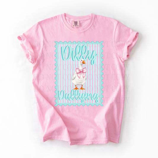 Dilly Dallying Comfort Colors Blossom