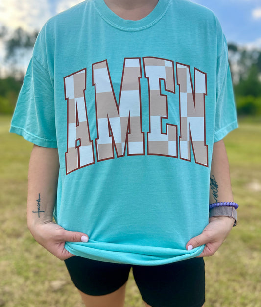 Checkered AMEN
