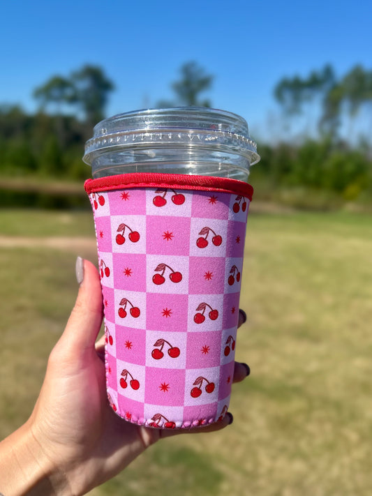 Cherry Coffee Sleeve