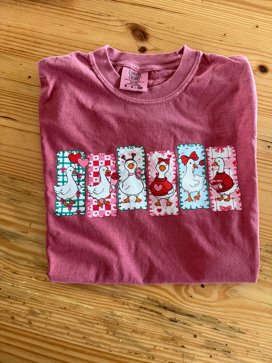 Valentines Goose Multiple Sizes